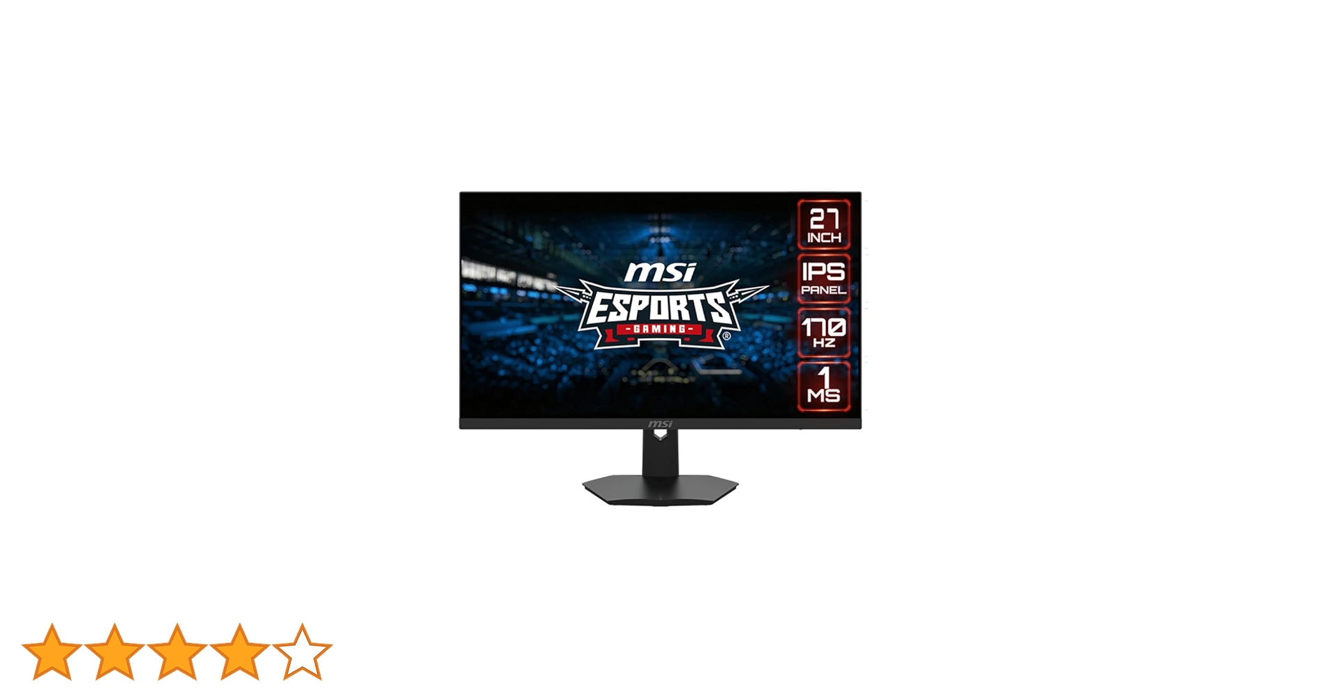 Amazon.co.jp: MSI G274 27インチ ゲーミングモニター 1920x1080